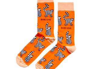 Save the Lemurs Bamboo Socks | UK Adult 4-7