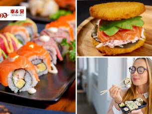 Sushibox (24 of 40 stuks) of pokÃ© bowl bij Xin&Hao