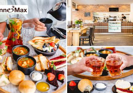 High tea incl. onbeperkt thee bij Anne&Max Leiden