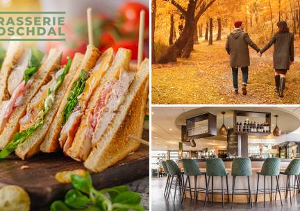 Winterarrangement incl. warme drank naar keuze bij Brasserie Boschdal