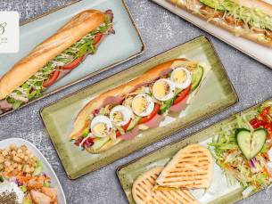 Broodje en drankje voor afhaal