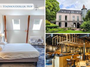 Overnachting(en) voor 2 + ontbijt + hoofdgerecht Fletcher's Keuzediner