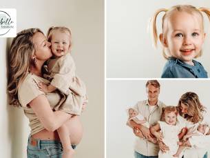 Fotoshoot voor 1 tot 6 personen + 1 digitaal bestand