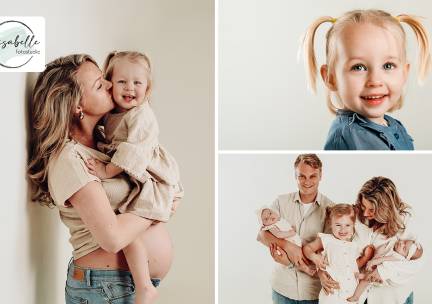 Fotoshoot voor 1 tot 6 personen + 1 digitaal bestand