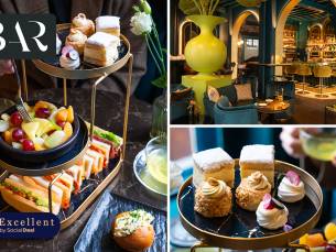 Afternoon tea + bubbels bij The Bar