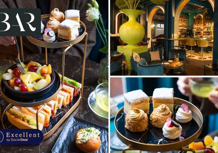 Afternoon tea + bubbels bij The Bar