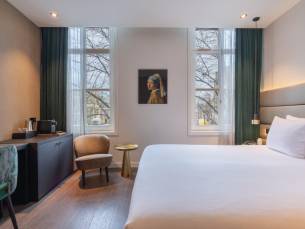 Verblijf in 4*-Boutique hotel in hart van Den Haag bij Scheveningen