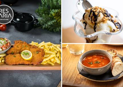 3-gangen keuzediner bij Restaria Kom Us Aan Budel