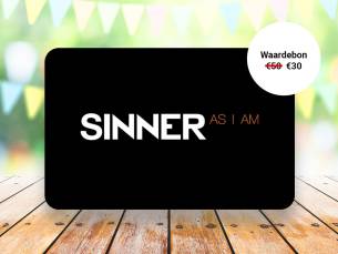 Waardebon t.w.v. &euro;50 te besteden bij SINNER