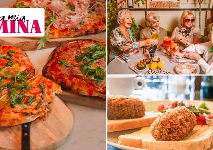 Pinsa naar keuze + drankje OF 2-gangen keuzelunch OF 12-uurtje + evt. wandelarrangement