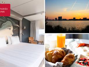 Overnachting voor 2 + ontbijt in hartje Almere