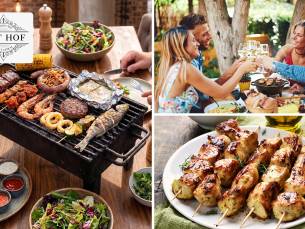 Uitgebreid barbecuediner