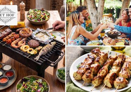 Uitgebreid barbecuediner