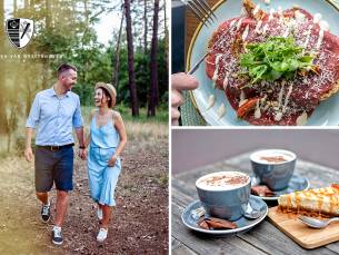 Wandelarrangement incl. koffie/thee + gebak + 2-gangenlunch