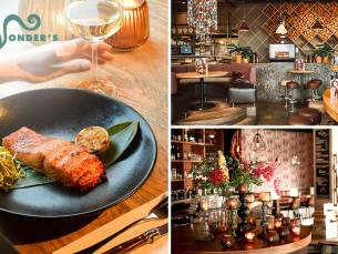 3-gangendiner Ã  la carte bij Wonder's Heerhugowaard