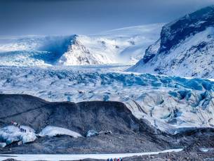 Skaftafell glacier walk