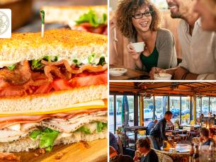 Lunchplank bij Steam Noordwijk