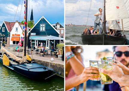 Rondvaart zeilboot (75 min) + evt. 2 frisdranken