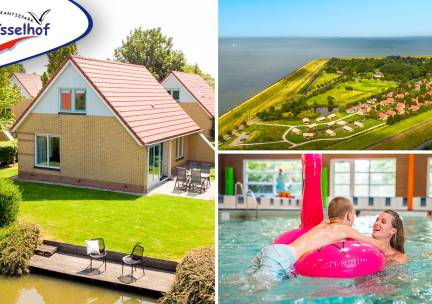 Weekend of (mid)week weg voor 6 personen aan het IJsselmeer