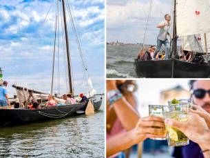 Rondvaart zeilboot (75 min) + evt. 2 frisdranken