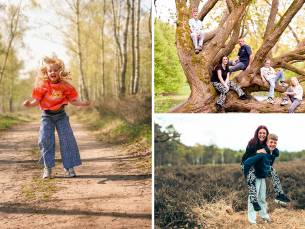 Zomerse buitenshoot naar keuze + 5 digitale foto's