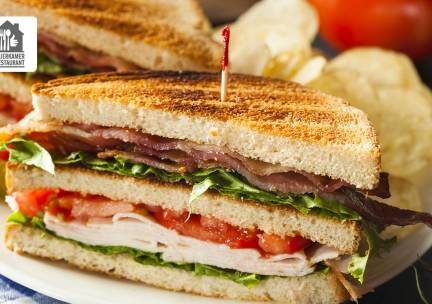 Clubsandwich naar keuze bij De Kanjerkamer Enkhuizen