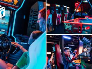 1,5 uur lang onbeperkt arcadegames spelen bij Room Experience
