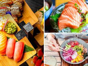PokÃ©bowl naar keuze of sushibox (24, 48 of 72 stuks) voor afhaal