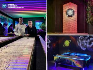 Shuffleboard + evt. darten bij Padel Indoor Purmerend