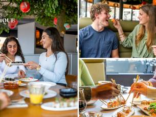 All-You-Can-Eat & Drink (2 of 2,5 uur) bij Oblique fusion dining in hartje Den Haag