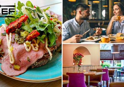 2-gangenlunch bij Restaurant LEF