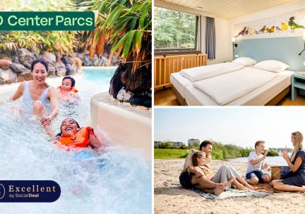 2, 3 of 4 overnachtingen in een cottage voor 5 personen bij Center Parcs De Eemhof