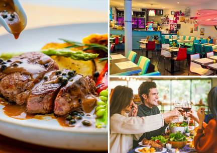 2- of 3-gangenlunch of -diner à la carte bij Restaurant La Belle