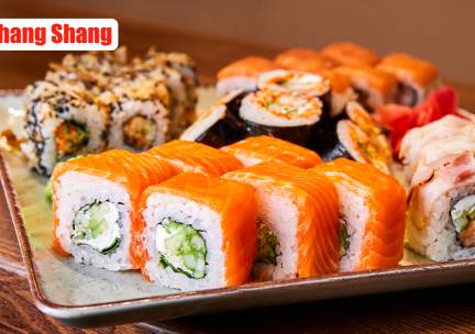 Sushibox naar keuze (24 of 46 stuks) voor afhaal bij Shang Shang Sushi