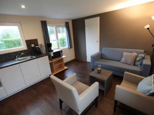 Vrijstaand Chalet voor 5 personen op park aan de Ijssel