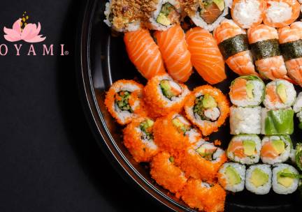 Sushibox naar keuze (20, 52 of 104 stuks) voor afhaal bij Soyami