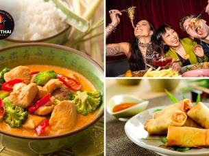 Thais 2-gangendiner Ã  la carte