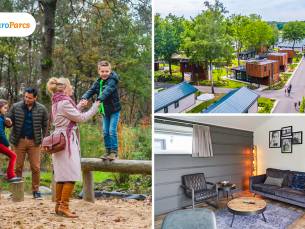 Weekend of midweek weg (4 tot 6 pers.) in EuroParcs