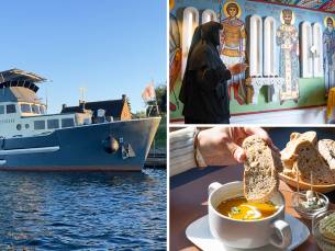 Kloosterschip rondleiding + proeverij + diner + rondvaart (3 uur)