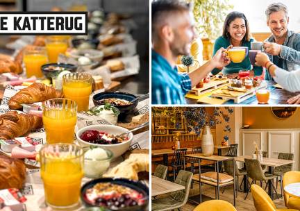 Uitgebreid ontbijt bij Lunchroom de Katterug