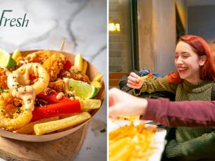 Loaded fries + saus naar keuze voor 2 of 4 pers.