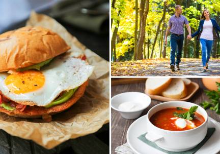 2-gangenlunch Ã  la carte + evt. wandeling bij Kulturhus De Klaampe