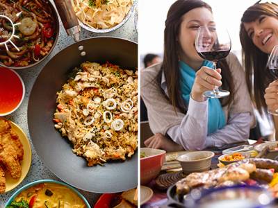 Afhalen: complete Indische rijsttafel in hartje Delft