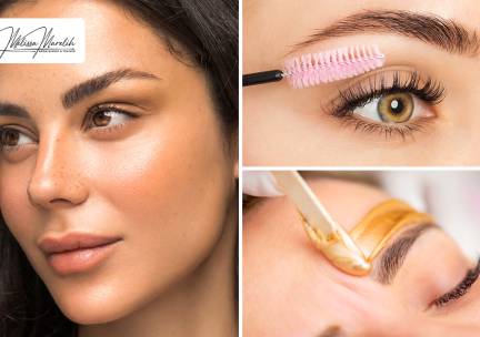 Wenkbrauw- of wimperbehandeling (45 tot 75 min)