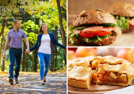 Wandelarrangement incl. lunchplank bij De Vriendschap Boskant