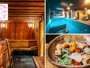 Entree wellness + evt. hoofdgerecht of 3-gangendiner