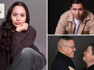 Professionele fotoshoot (1 tot 4 pers.) + 4 bewerkte foto's + evt. A3-afdruk