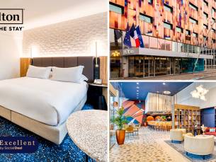 Overnachting voor 2 + ontbijt + late check-out in Lille