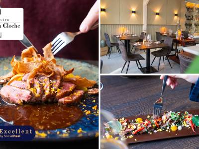 4-gangendiner van de chef + brood + amuse bij Bistro La Cloche