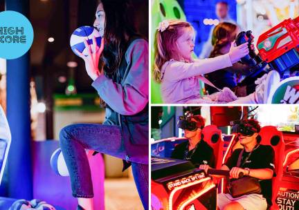 1,5 uur onbeperkt gamen bij HighScore Waalwijk